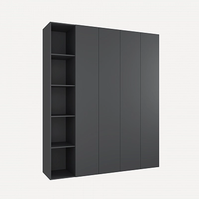 Шкаф Атлас Графит 
